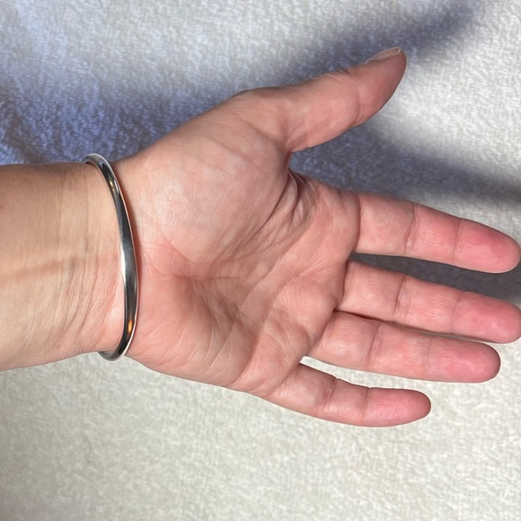 Vintage Taxco Sterling Silver bracelet cuff - Picture 9 of 11